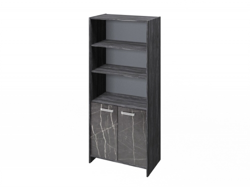 Шкаф для документов FI-672.G Древесина Графит/Камень Пьетра Гриджиа черный Шкаф для документов FI-672.G Древесина Графит/Камень Пьетра Гриджиа черный