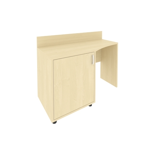 Стол (узкий) с тумбой и бортиком С-СТУ-120 (L) фото 3 Стол (узкий) с тумбой и бортиком С-СТУ-120 (L) фото 3