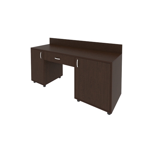 Стол с 2-мя тумбами и бортиком С-СТ-170 (R) фото 2 Стол с 2-мя тумбами и бортиком С-СТ-170 (R) фото 2