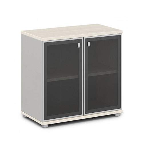 Шкаф со стеклом в алюминиевом профиле V-652 Шкаф со стеклом в алюминиевом профиле V-652