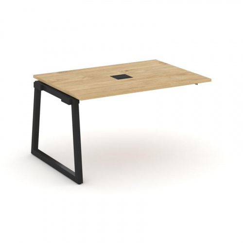 Style Project Проходной наб. элем. перег. стола SN-5T1.NSPRG-003 Акация Лорка/Металл Антрацит/Заглуш