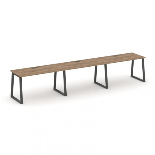 Style Project Рабочая станция 1 сторон. SN-6T1.ORS-051 Акация Лорка/Металл Антрацит/Заглушка Пластик фото 23