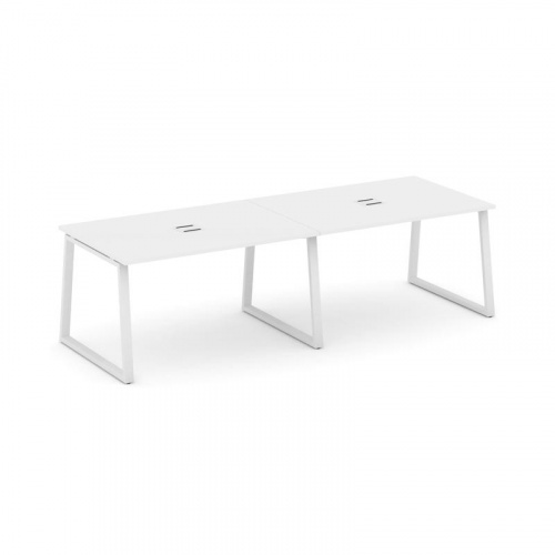 Style Project Стол переговорный SN-6T1.SPRG-011 Акация Лорка/Металл Антрацит/Заглушка Металл Антраци фото 18