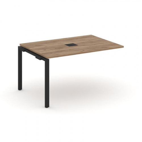 Style Project Проходной наб. элем. перег. стола SN-6P.NSPRG-003 Тиквуд Светлый/Металл Черный 1380*98 фото 5