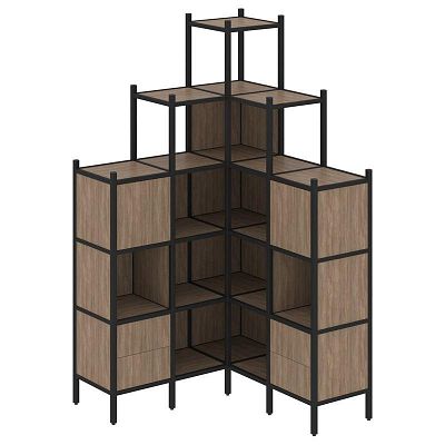 Стеллаж офисный угловой Loft VR.L-45