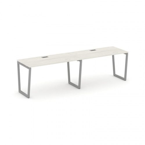 Style Project Рабочая станция 1 сторон. SN-4T2.ORS-022 Акация Лорка/Металл Антрацит/Заглушка Пластик фото 11