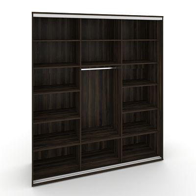 Корпус 3-х секционного шкафа высокого L=2219мм Maris SH.K3-5.1 K4