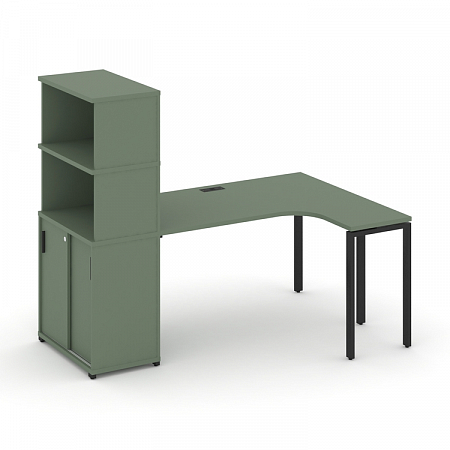 Стол эргономичный с опорным шкафом-купе Concept CN.SA-222(R)