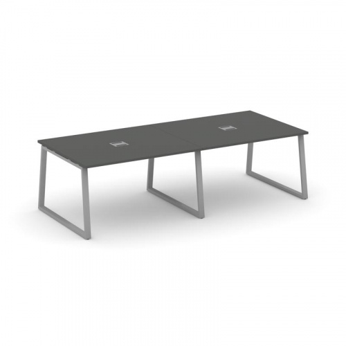 Style Project Стол переговорный SN-6T1.SPRG-042 Акация Лорка/Металл Антрацит/Заглушка Металл Антраци фото 19