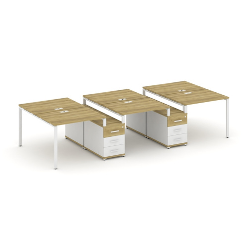 Бенч-система на 6 мест с 2 опорными тумбами Concept CN.DRS-333 фото 11 Бенч-система на 6 мест с 2 опорными тумбами Concept CN.DRS-333 фото 11