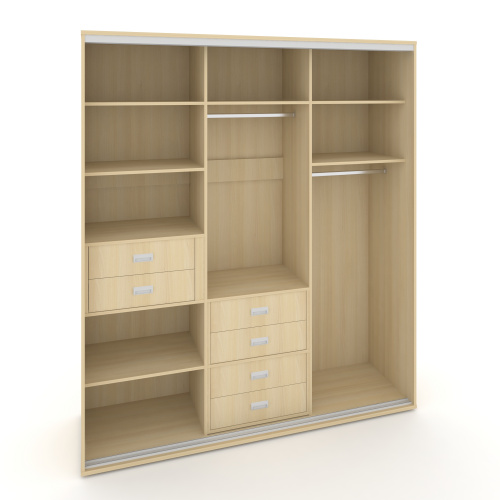 Корпус 3-х секционного шкафа высокого L=1919мм Maris SH.K3-3.1 K6