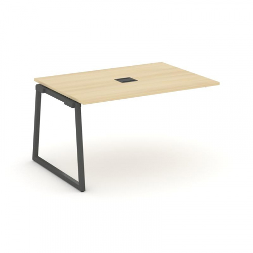 Style Project Проходной наб. элем. перег. стола SN-4T1.NSPRG-001 Акация Лорка/Металл Антрацит/Заглуш фото 28