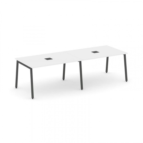 Style Project Стол переговорный SN-4A.SPRG-014 Белый/Металл Антрацит 3160*980*750 фото 28