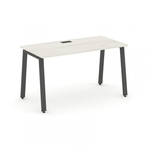 Style Project Стол письменный SN-6A.SP-014 Акация Лорка/Металл Белый 1580*700*750 фото 21