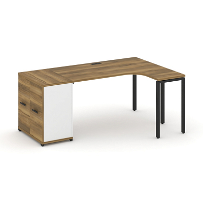 Стол эргономичный с опорным распашным шкафом Concept CN.SA-209(R)