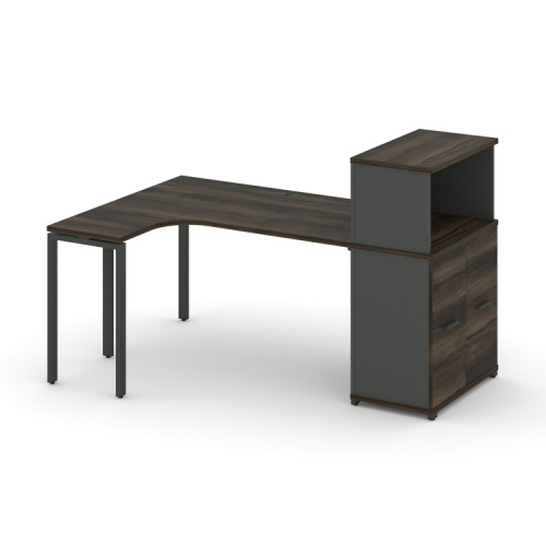 Стол эргономичный с опорным распашным шкафом Concept CN.SA-214(L) Стол эргономичный с опорным распашным шкафом Concept CN.SA-214(L)