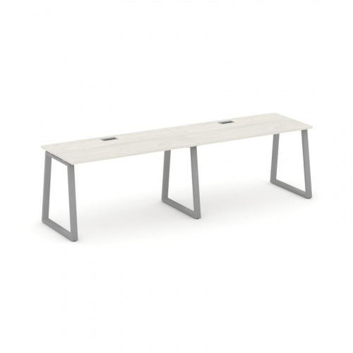 Style Project Рабочая станция 1 сторон. SN-6T1.ORS-013 Акация Лорка/Металл Антрацит/Заглушка Пластик фото 12