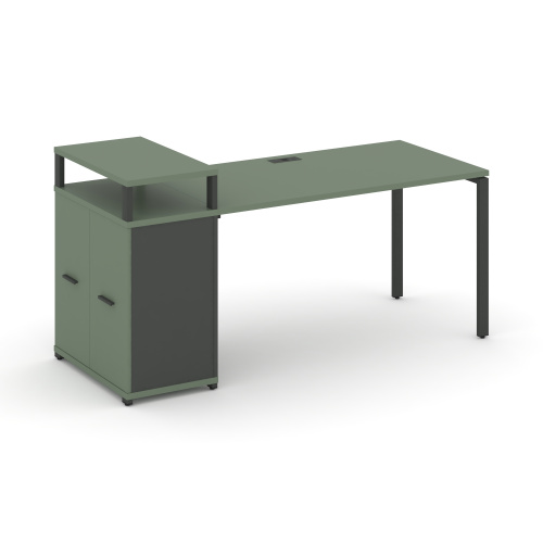 Стол офисный с опорным распашным шкафом Concept CN.SP-223 фото 2 Стол офисный с опорным распашным шкафом Concept CN.SP-223 фото 2