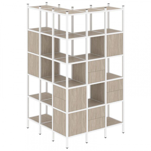 Стеллаж офисный угловой Loft VR.L-53 фото 4 Стеллаж офисный угловой Loft VR.L-53 фото 4