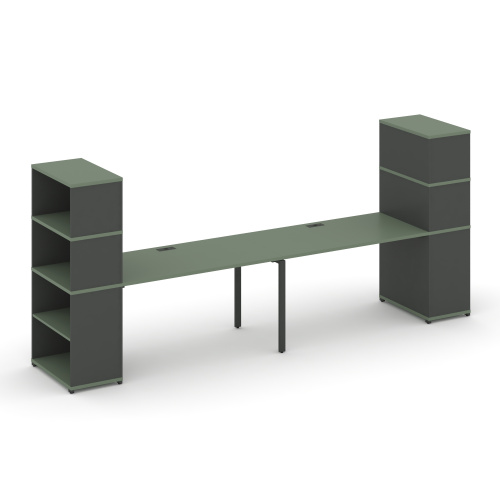 Бенч-система с опорными стеллажами Concept CN.ORS-215 Бенч-система с опорными стеллажами Concept CN.ORS-215