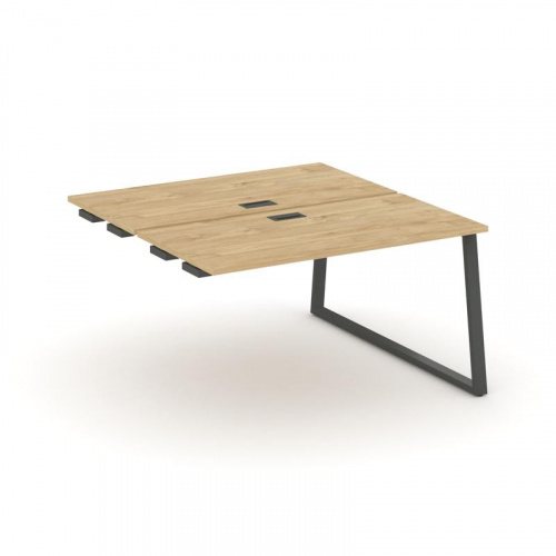 Style Project Стол-приставка к опор. элем. SN-6T1.DPRS-004 Акация Лорка/Металл Антрацит/Заглушка Пла фото 22