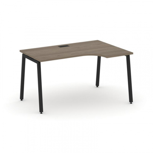 Style Project Стол рабочий эргоном. SN-4A.SPA-022(R) Акация Лорка/Металл Антрацит 1580*800/980*750 фото 9 Style Project Стол рабочий эргоном. SN-4A.SPA-022(R) Акация Лорка/Металл Антрацит 1580*800/980*750 фото 9