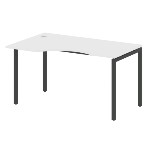 Стол криволинейный левый на П-обр. м/к Metal System Quattro 40БП.СА-2 (L) фото 7 Стол криволинейный левый на П-обр. м/к Metal System Quattro 40БП.СА-2 (L) фото 7