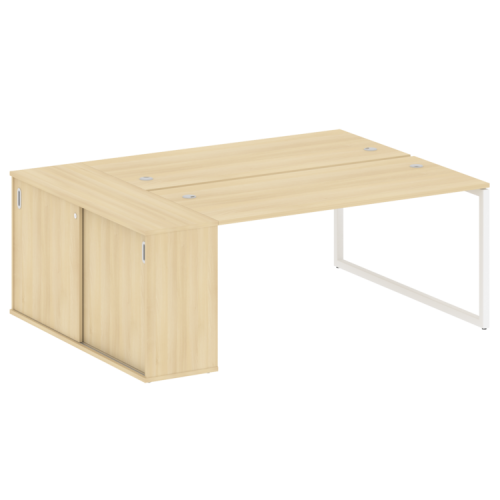 Бенч-система с шкафом-купе на О-обр. м/к Metal System Quattro 40БО.РС-СШК-1.4 фото 15