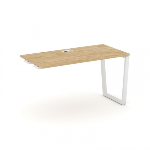 Style Project Стол-приставка к опор. элем. SN-6T2.OPRS-014 Акация Лорка/Металл Антрацит/Заглушка Пла фото 3