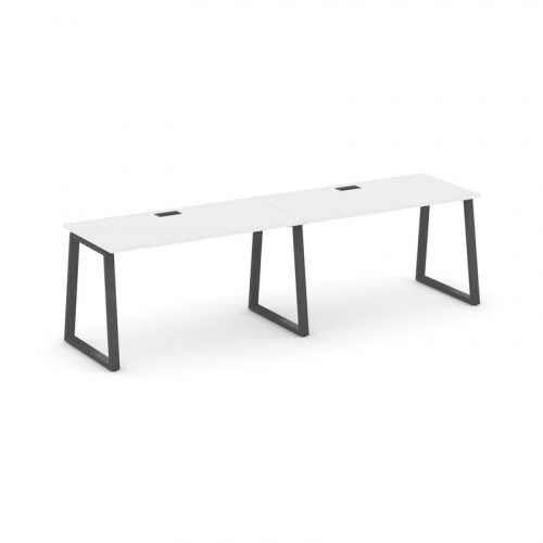 Style Project Рабочая станция 1 сторон. SN-6T1.ORS-013 Акация Лорка/Металл Антрацит/Заглушка Пластик фото 26