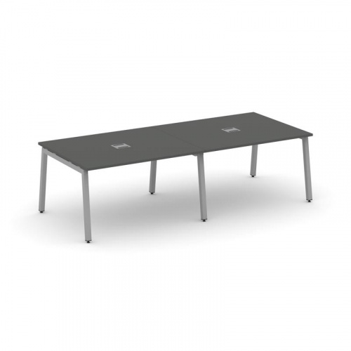 Style Project Стол переговорный SN-5A.SPRG-042 Акация Лорка/Металл Белый 2360*1180*750 фото 10