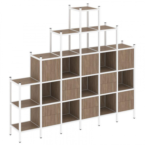 Стеллаж офисный прямой Loft VR.L-24 фото 9 Стеллаж офисный прямой Loft VR.L-24 фото 9