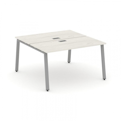 Style Project Рабочая станция 2-х сторон. SN-6A.DRS-024 Вяз Благородный/Металл Белый 1580*1632*750 фото 9