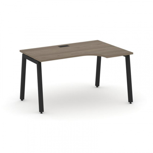 Style Project Стол рабочий эргоном. SN-5A.SPA-022(R) Дуб Наварра/Металл Антрацит 1580*800/980*750 фото 12 Style Project Стол рабочий эргоном. SN-5A.SPA-022(R) Дуб Наварра/Металл Антрацит 1580*800/980*750 фото 12