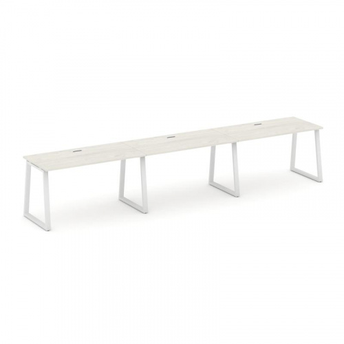 Style Project Рабочая станция 1 сторон. SN-6T1.ORS-051 Акация Лорка/Металл Антрацит/Заглушка Пластик фото 13