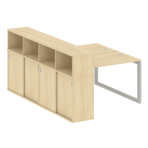 Бенч-система с шкафом-купе на О-обр. м/к Metal System Quattro 50БО.РС-СШК-4.2 фото 4 Бенч-система с шкафом-купе на О-обр. м/к Metal System Quattro 50БО.РС-СШК-4.2 фото 4