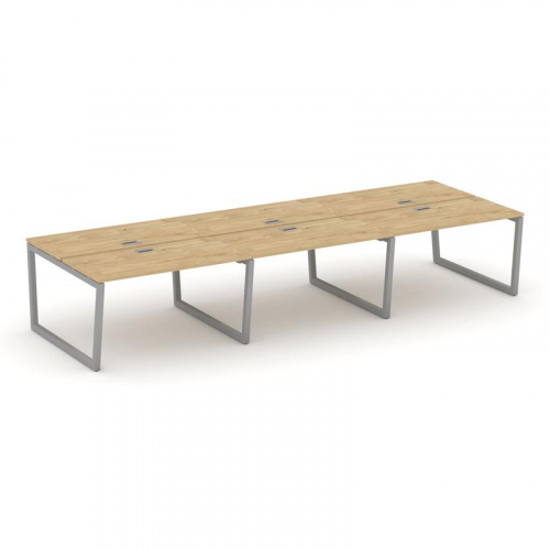 Style Project Рабочая станция 2-х сторон. SN-5T2.DRS-064 Акация Лорка/Металл Антрацит/Заглушка Пласт фото 2