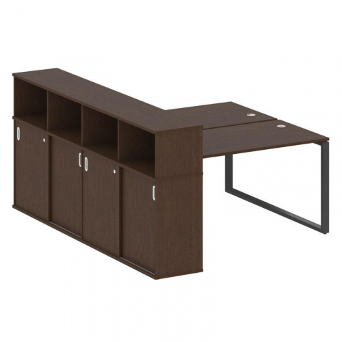 Бенч-система с шкафом-купе на О-обр. м/к Metal System БО.РС-СШК-4.3 фото 5