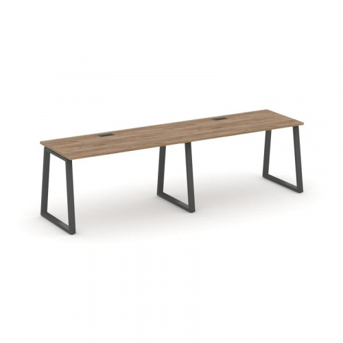 Style Project Рабочая станция 1 сторон. SN-6T1.ORS-013 Акация Лорка/Металл Антрацит/Заглушка Пластик фото 23