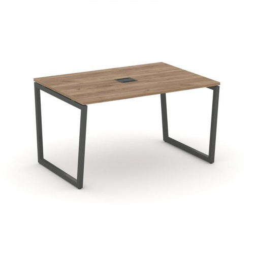 Style Project Стол переговорный SN-4T2.SPRG-001 Акация Лорка/Металл Антрацит/Заглушка Металл Антраци фото 23