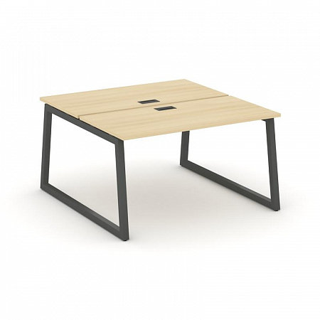 Style Project Рабочая станция 2-х сторон. SN-5T1.DRS-011 Акация Лорка/Металл Антрацит/Заглушка Пласт