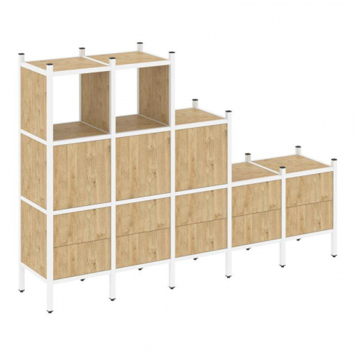 Стеллаж офисный прямой Loft VR.L-19 фото 6 Стеллаж офисный прямой Loft VR.L-19 фото 6