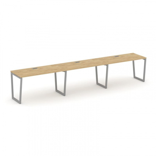 Style Project Рабочая станция 1 сторон. SN-4T2.ORS-042 Акация Лорка/Металл Антрацит/Заглушка Пластик фото 2