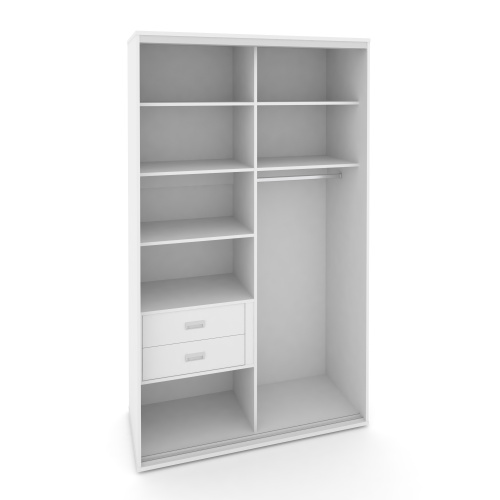 Корпус 2-х секционного шкафа высокого L=1300мм Maris SH.K2-3.1 K6 фото 2