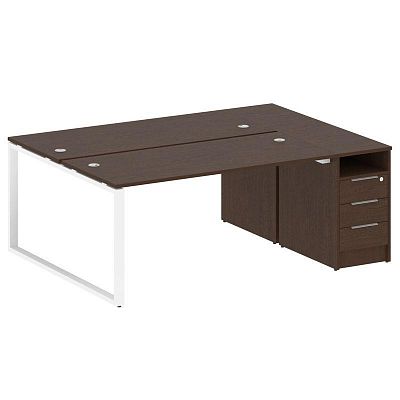 Бенч-система с тумбой на О-обр. м/к Metal System БО.РС-СТП-2.4