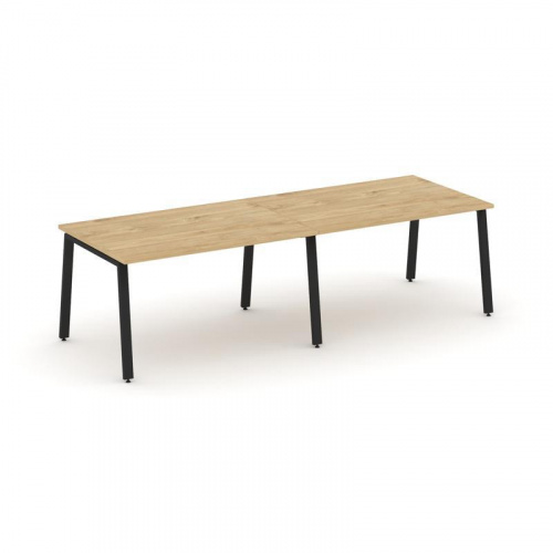 Style Project Стол переговорный SN-6A.SPRG-014.3 Дуб Наварра/Металл Белый 3160*980*750 фото 6 Style Project Стол переговорный SN-6A.SPRG-014.3 Дуб Наварра/Металл Белый 3160*980*750 фото 6