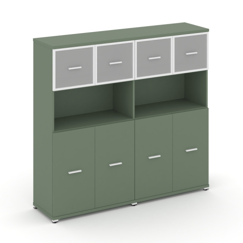 Шкаф офисный Concept CN.STS-425 RMW