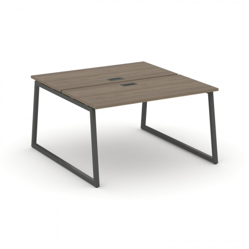 Style Project Рабочая станция 2-х сторон. SN-4T1.DRS-002 Акация Лорка/Металл Антрацит/Заглушка Пласт фото 12