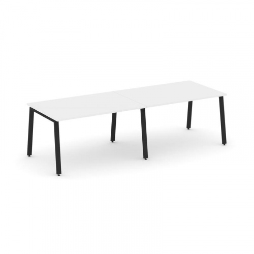 Style Project Стол переговорный SN-6A.SPRG-014.3 Дуб Наварра/Металл Белый 3160*980*750 Style Project Стол переговорный SN-6A.SPRG-014.3 Дуб Наварра/Металл Белый 3160*980*750