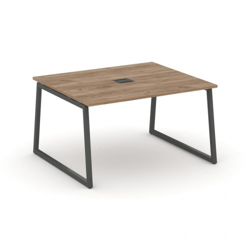 Style Project Стол переговорный SN-4T1.SPRG-034 Акация Лорка/Металл Антрацит/Заглушка Металл Антраци фото 23